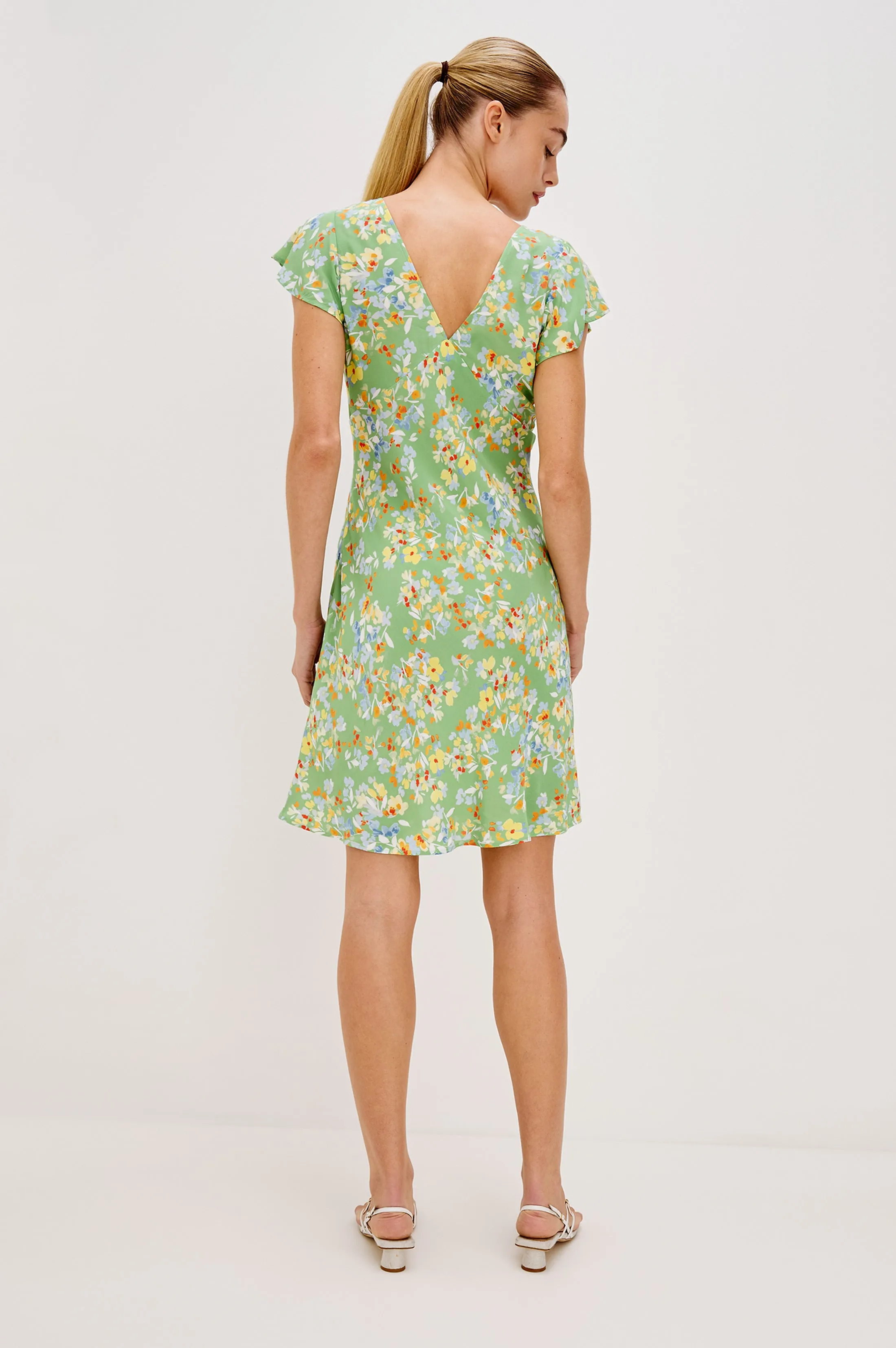GIGI DRESS - GREEN MEADOW sold by Rails product image thumbnail 5