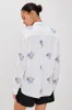 CHARLI SHIRT - BLUE SEASHELLS sold by Rails