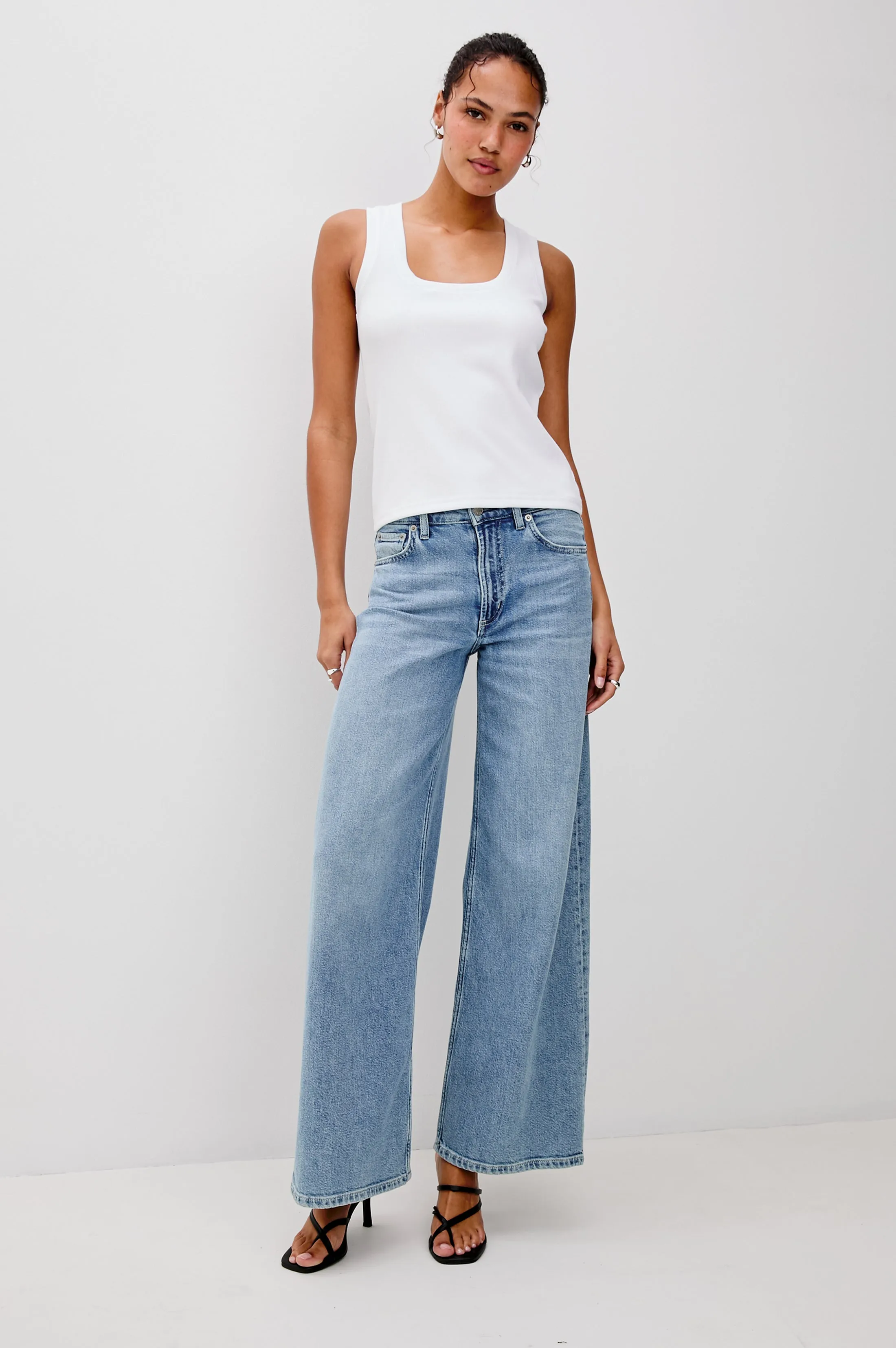 BOBBIE TOP - WHITE sold by Rails product image thumbnail 3