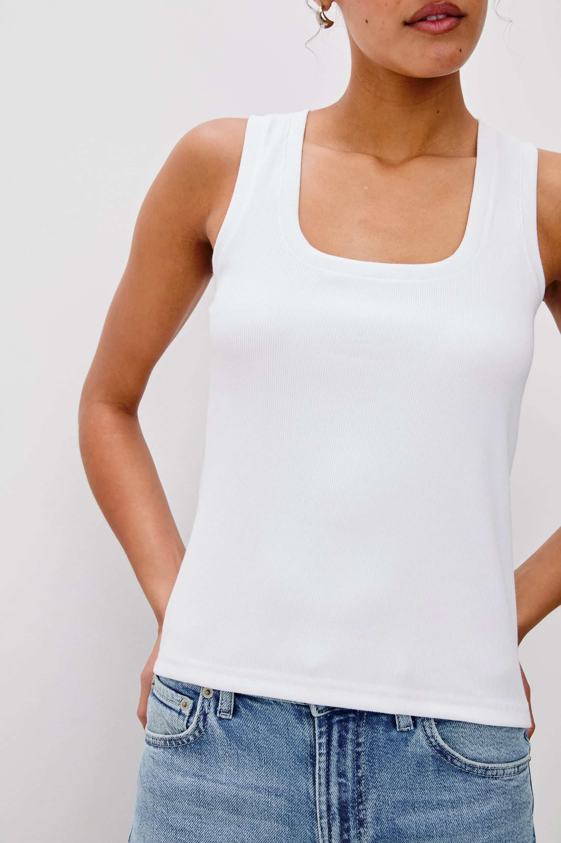 BOBBIE TOP - WHITE sold by Rails product image thumbnail 2