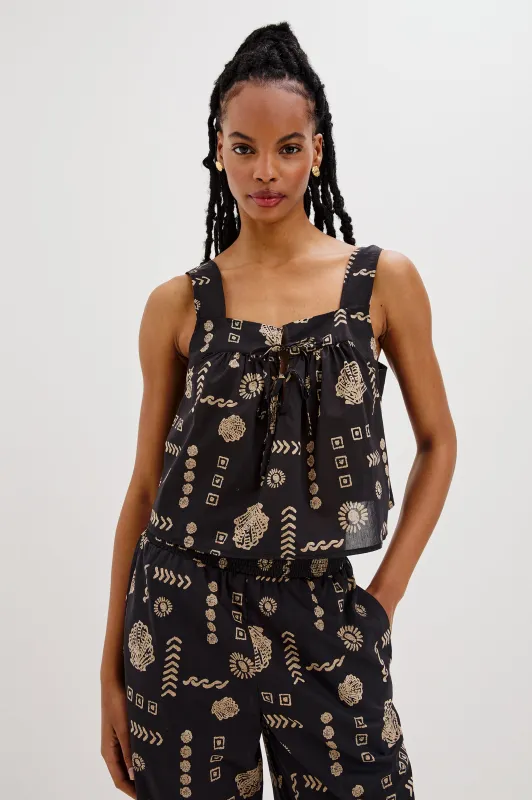 BLYTHE TOP - BEACH SHELLS sold by Rails