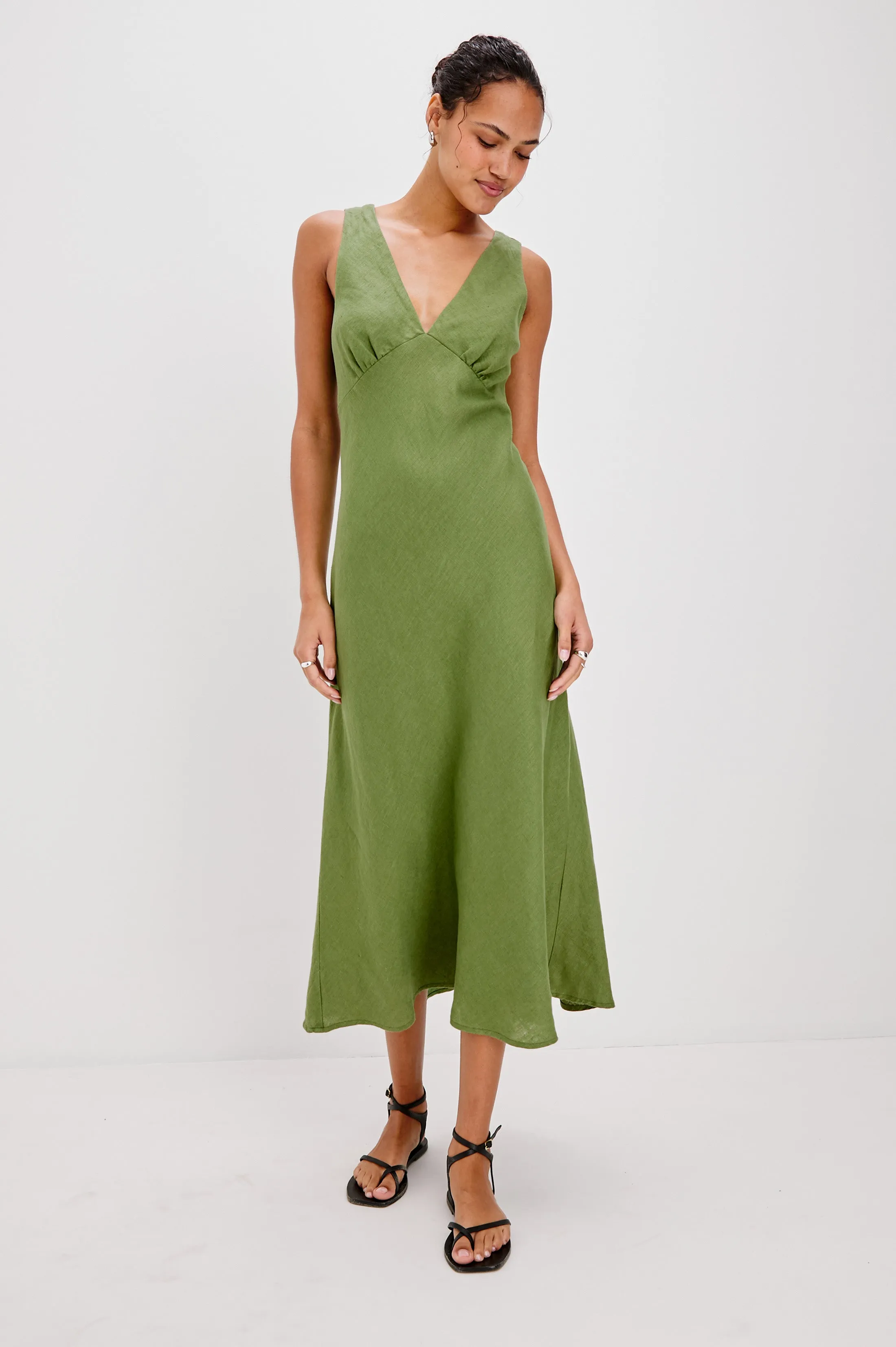 AVIANNA DRESS - DILL sold by Rails product image thumbnail 3