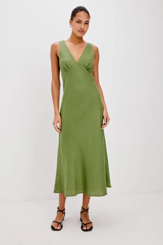 AVIANNA DRESS - DILL sold by Rails
