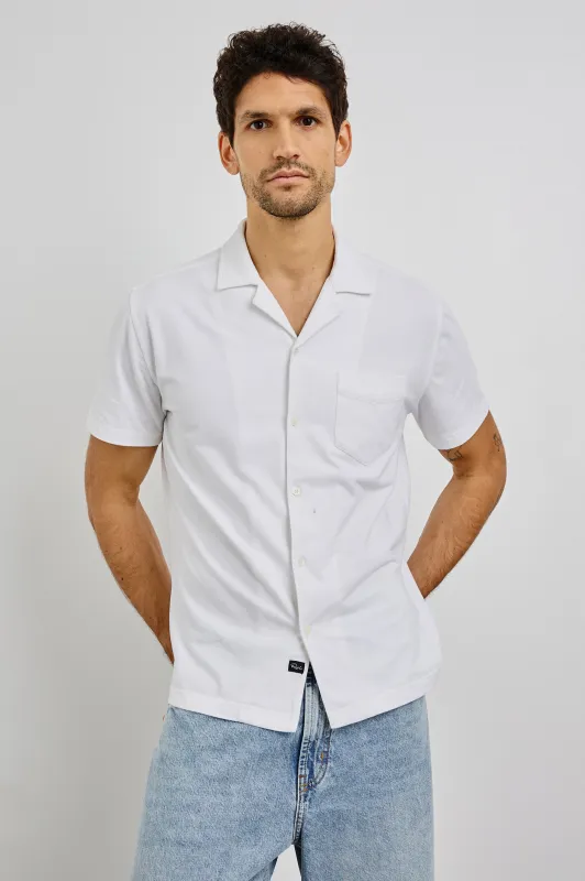 FLINT SHIRT - WHITE sold by Rails