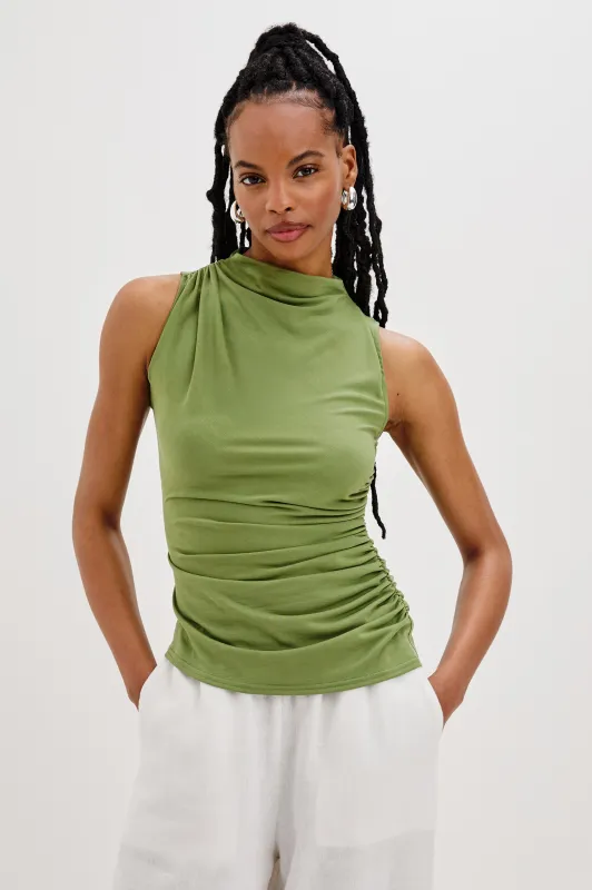 CHRISTEN TOP - DILL sold by Rails