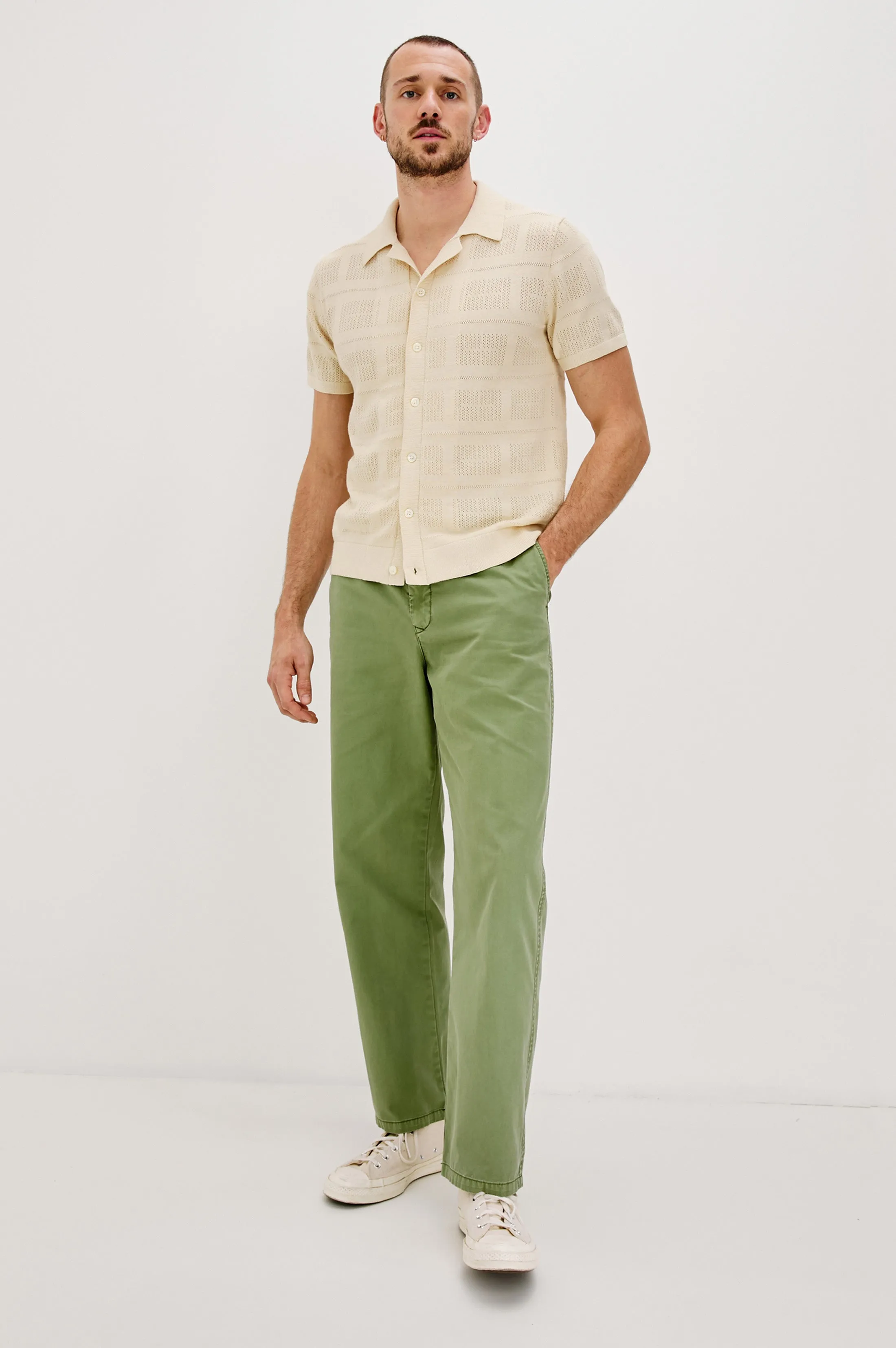 YATES SHIRT - CREAM sold by Rails product image thumbnail 3