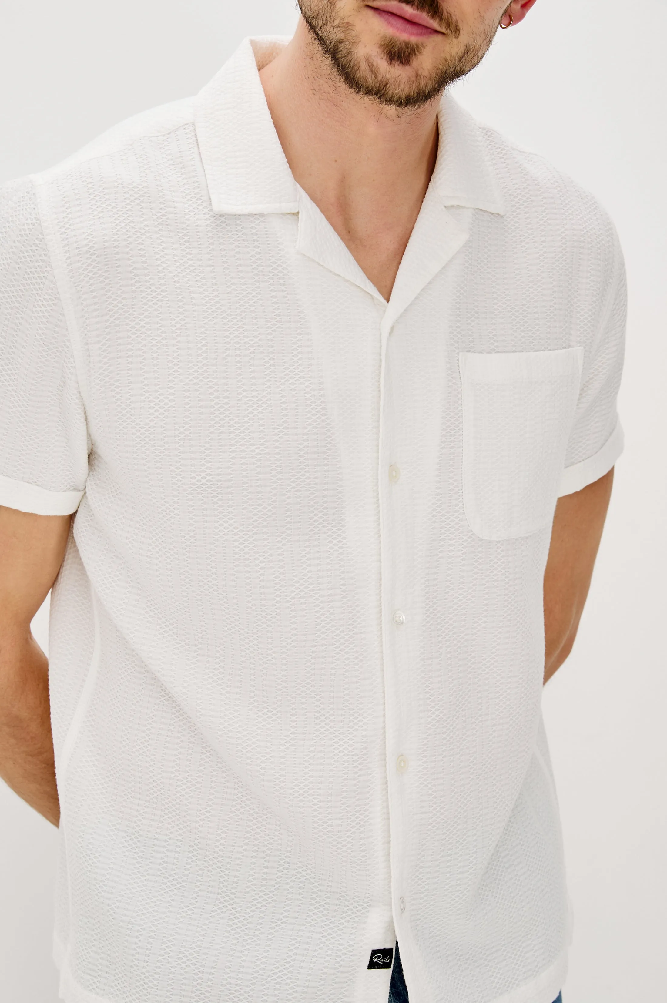 HANEY SHIRT - WHITE sold by Rails product image thumbnail 2