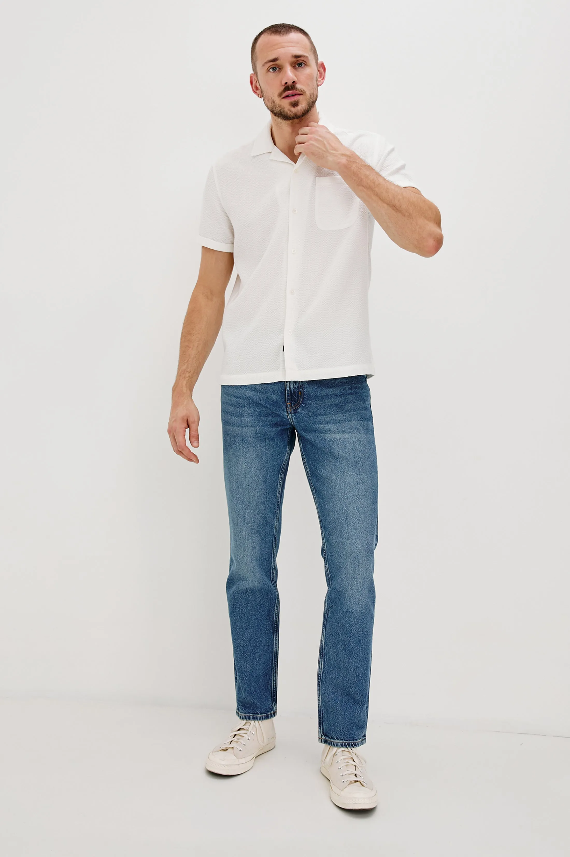 HANEY SHIRT - WHITE sold by Rails product image thumbnail 3