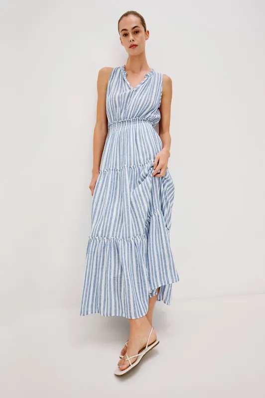 LOULOU DRESS - JALISCO STRIPE sold by Rails