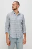 WYATT SHIRT - BLUEFIN CORAL sold by Rails