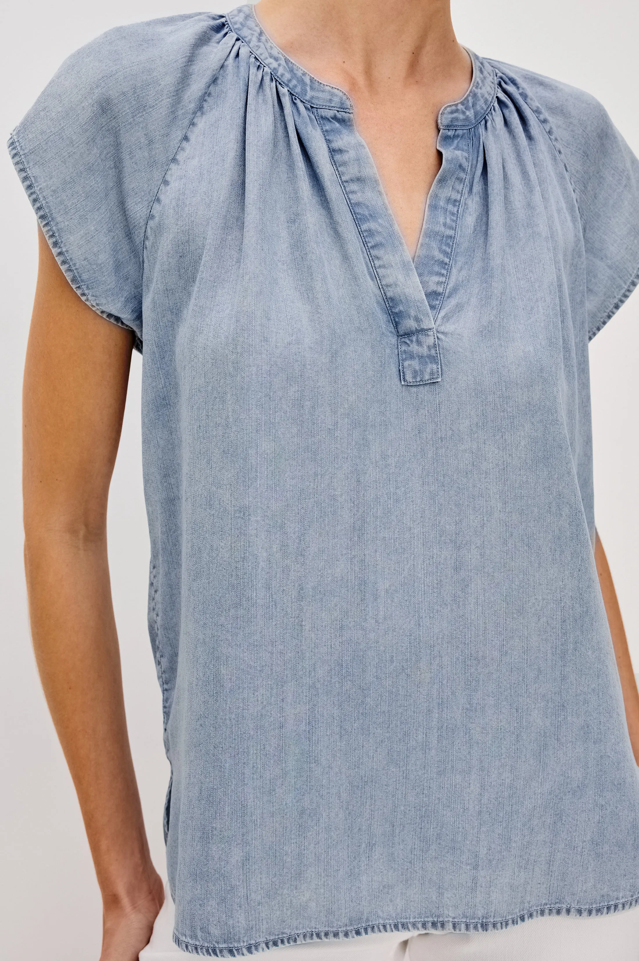MARIBEL TOP - CLOUD WASH sold by Rails product image thumbnail 2