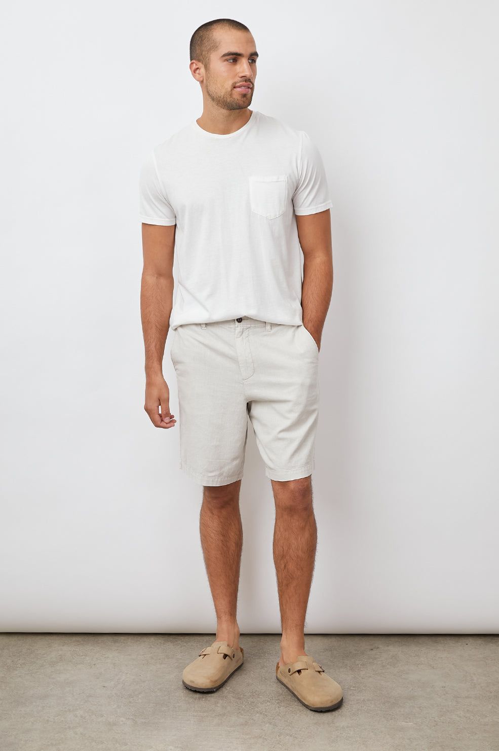 BODEN SHORT - STONE sold by Rails product image thumbnail 3