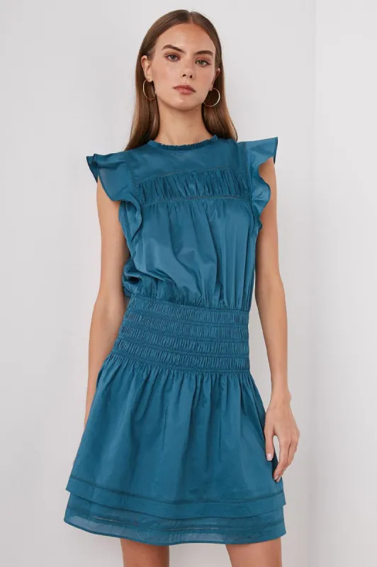 MINNIE DRESS - LAGOON sold by Rails