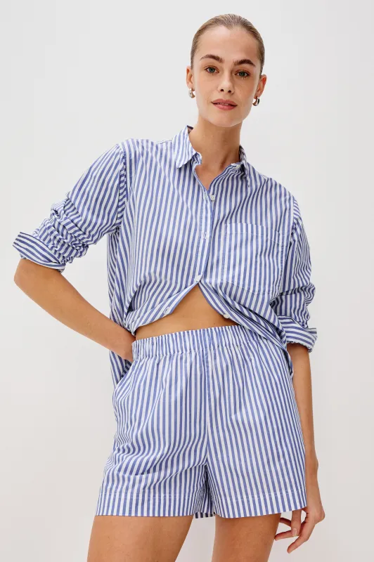 ROCKY SHORT - MARINER WHITE STRIPE sold by Rails