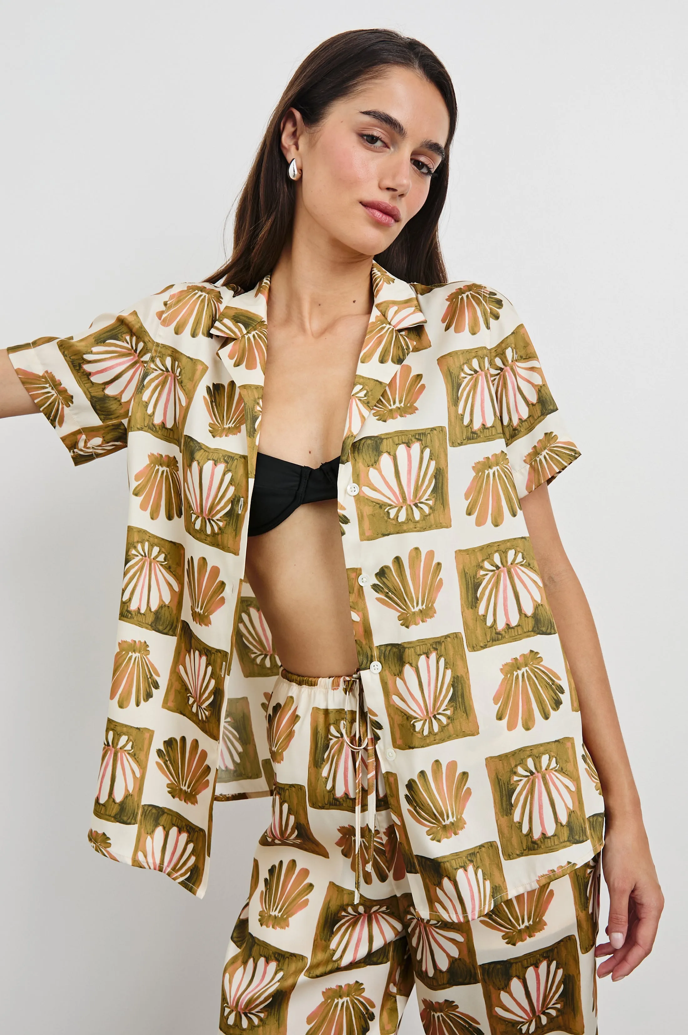 THEIS SHIRT - CHECKERED SHELLS sold by Rails