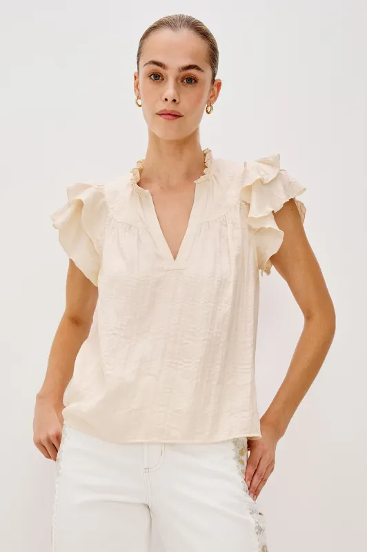 CALISTA TOP - IVORY sold by Rails
