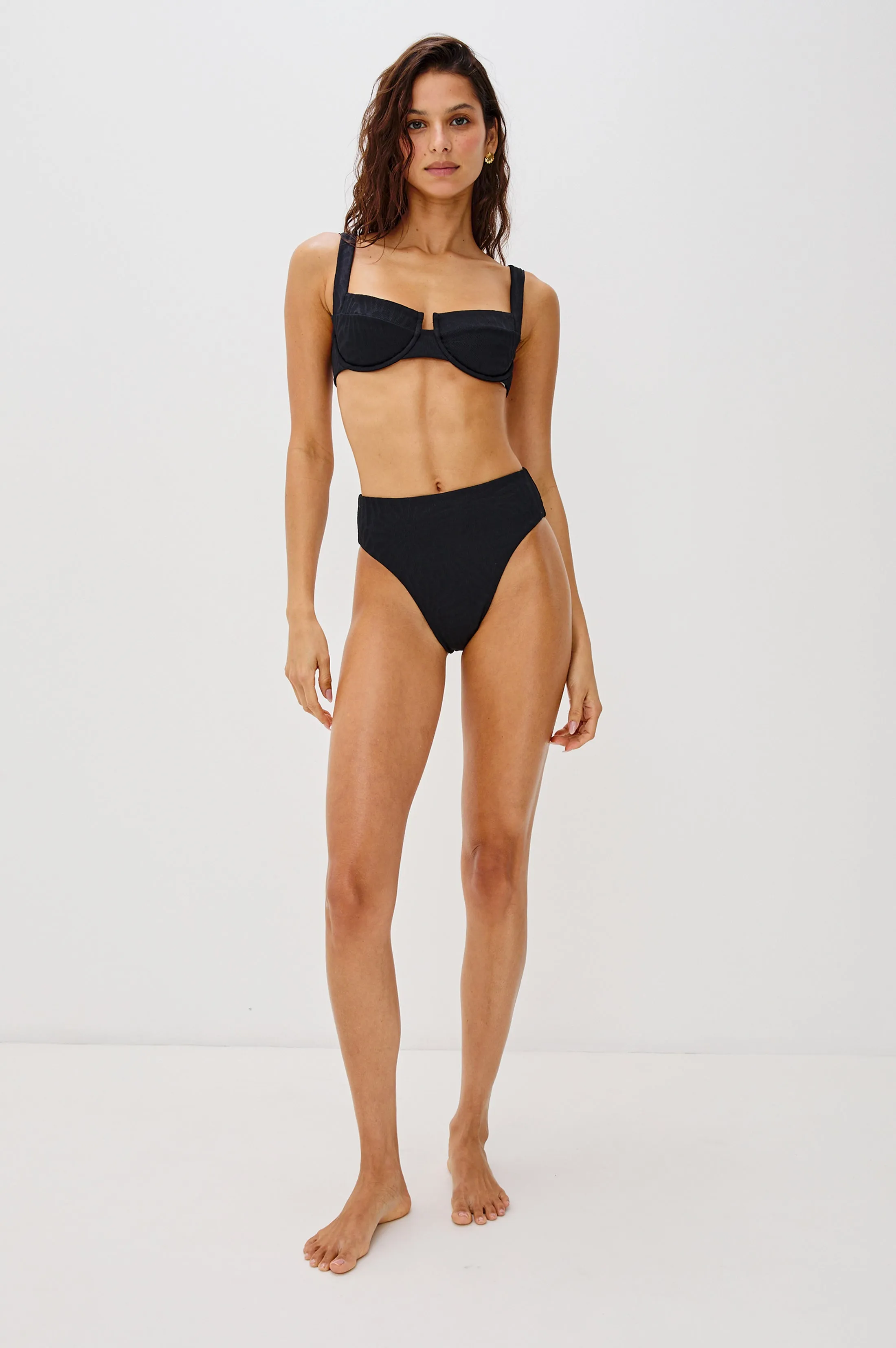 RAILS X LSPACE SAVANNAH BIKINI BOTTOM - BLACK sold by Rails product image thumbnail 4