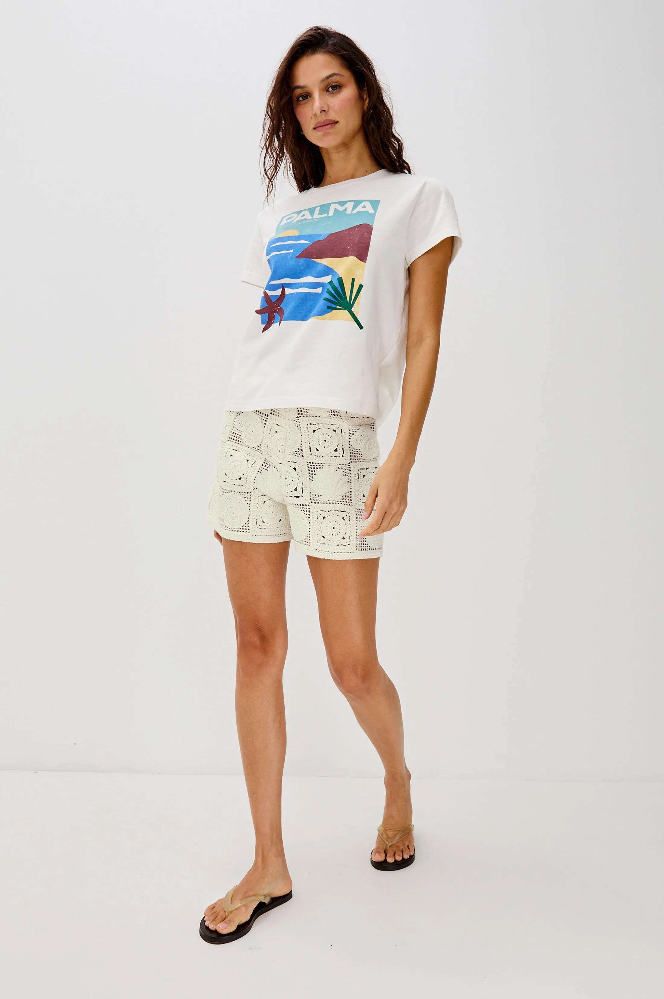 RAILS X LSPACE CLASSIC CREW NECK T-SHIRT - PALMA sold by Rails product image thumbnail 3