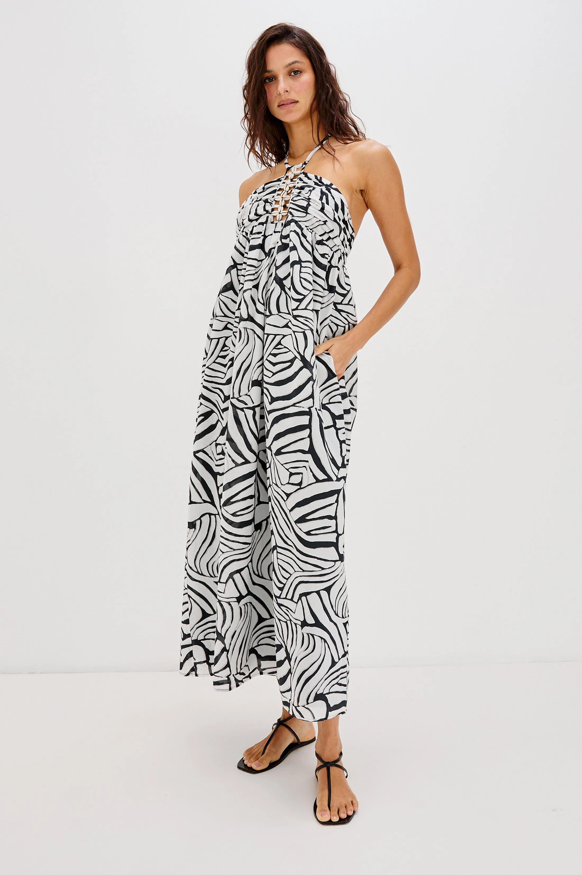 RAILS X LSPACE PALAZZO DRESS - PLAYA BLANCA sold by Rails product image thumbnail 4