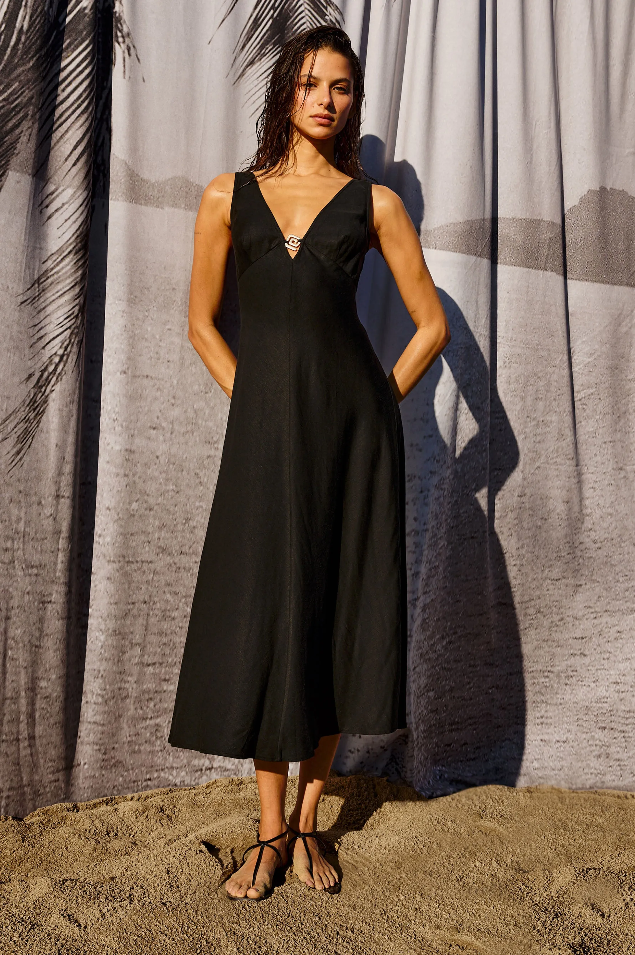 RAILS X LSPACE AVILA DRESS - BLACK sold by Rails