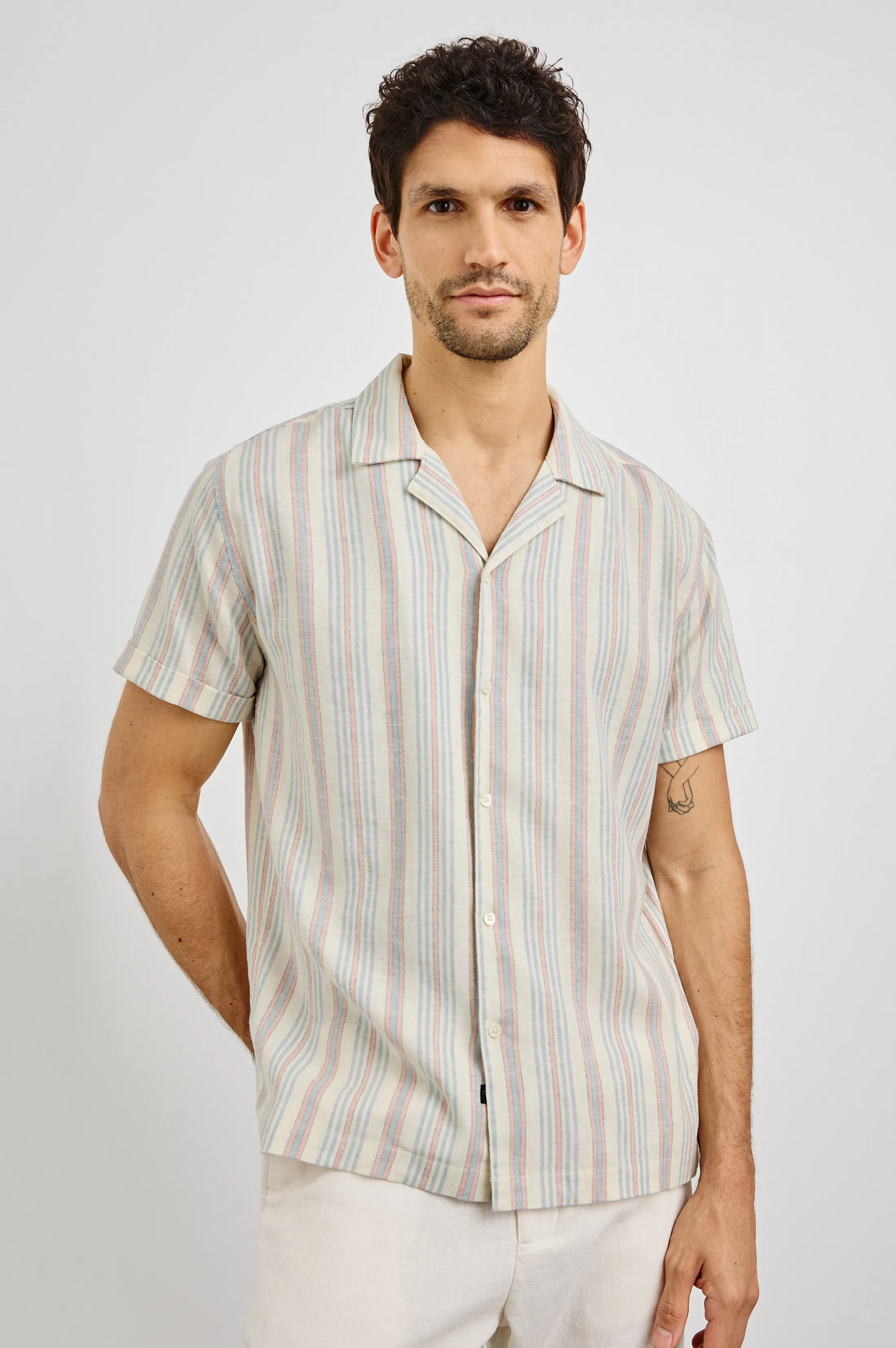 AMALFI SHIRT - AMALFI STRIPE sold by Rails
