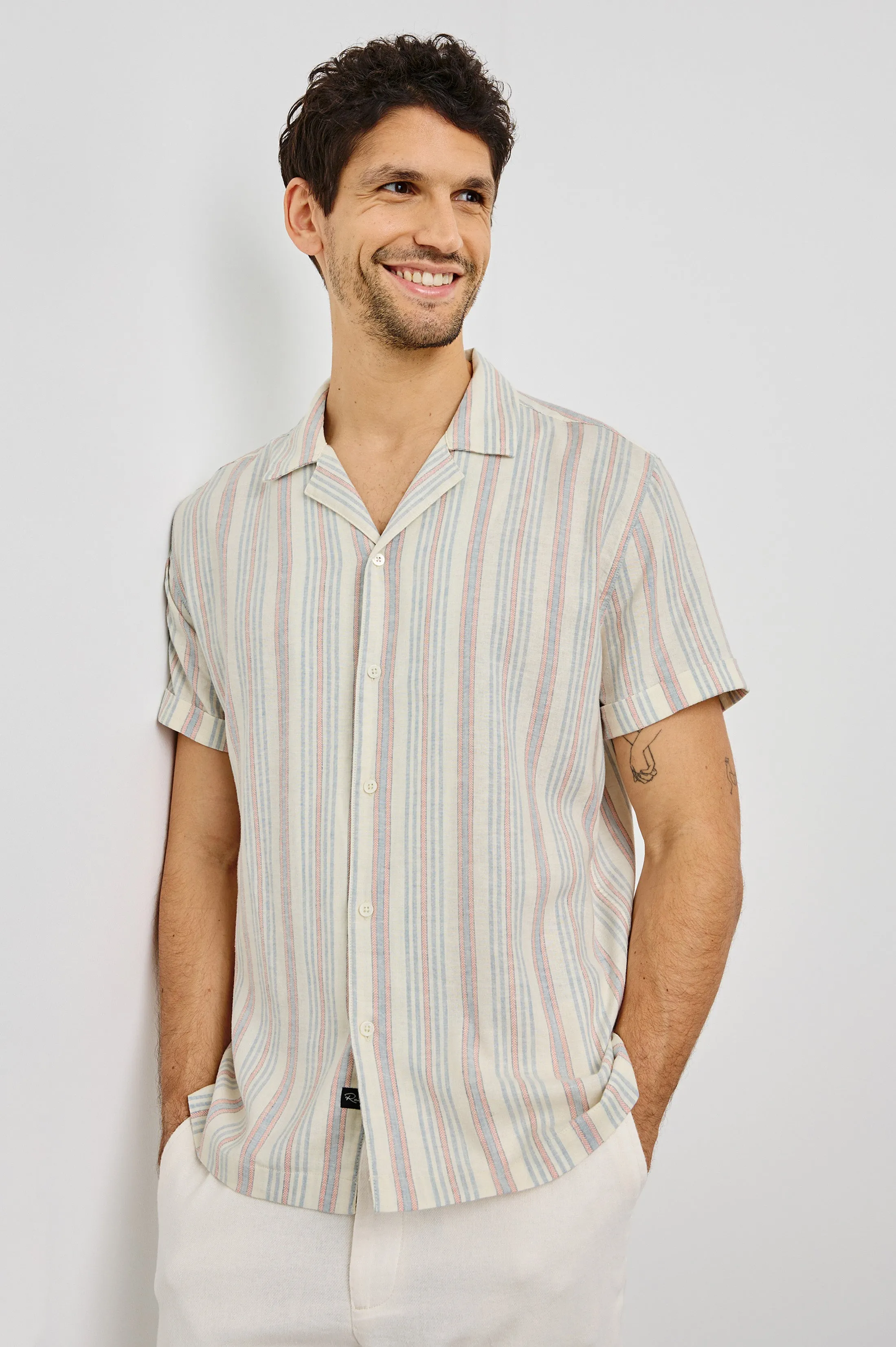 AMALFI SHIRT - AMALFI STRIPE sold by Rails product image thumbnail 3