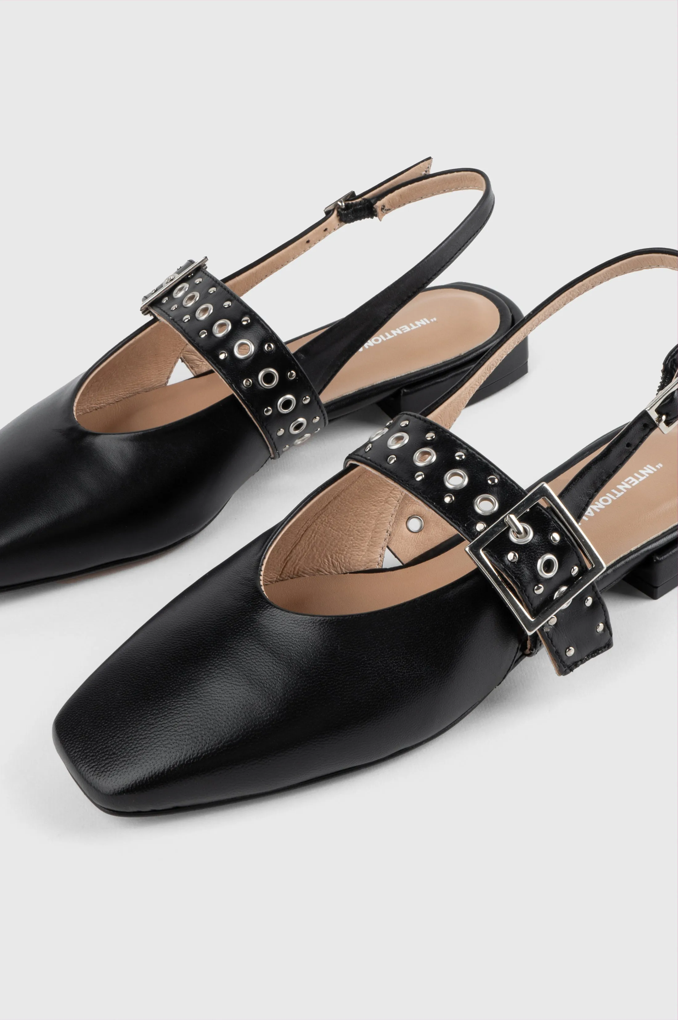INTENTIONALLY BLANK PEARL BALLET FLAT - BLACK sold by Rails product image thumbnail 2