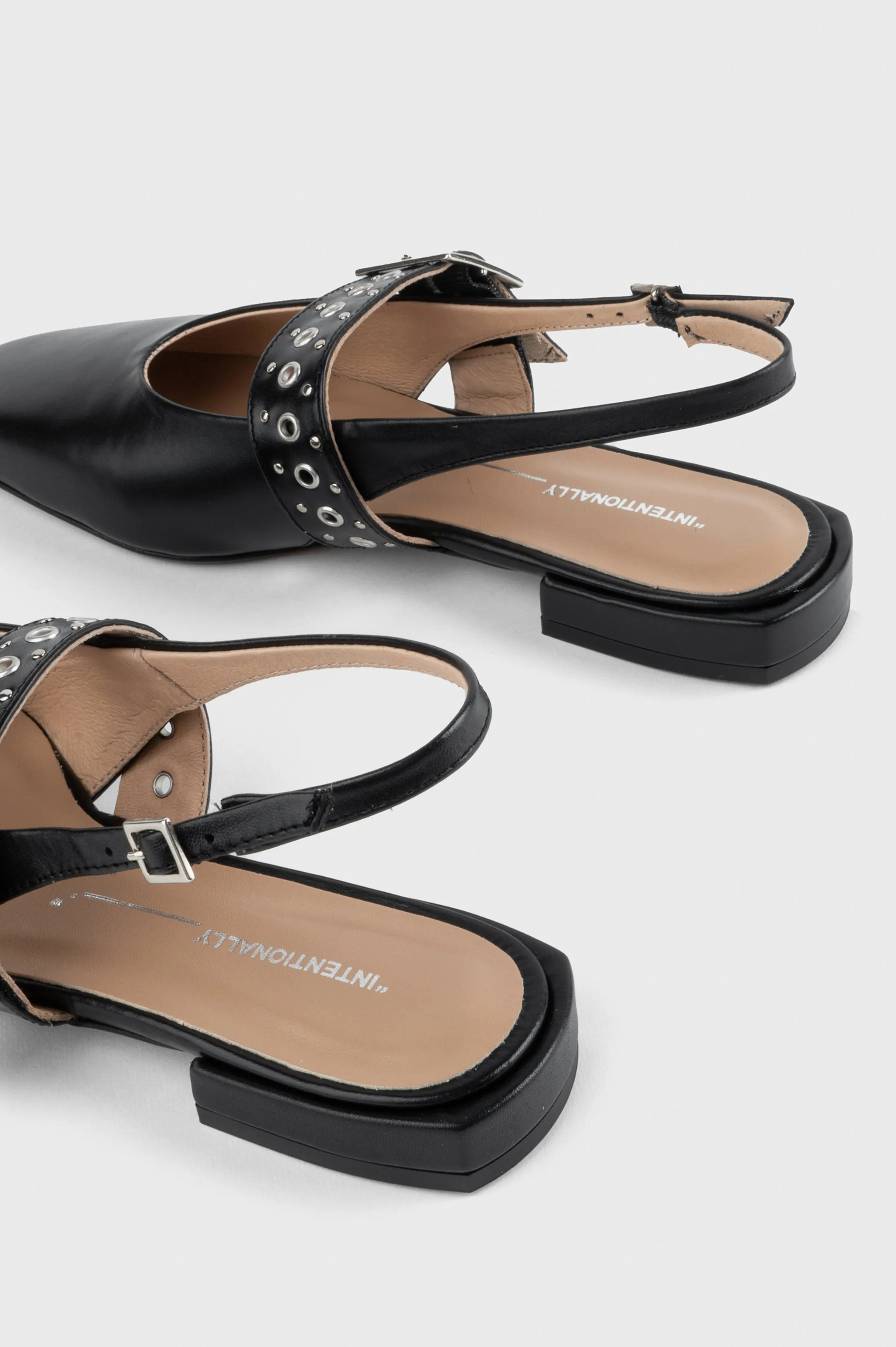 INTENTIONALLY BLANK PEARL BALLET FLAT - BLACK sold by Rails product image thumbnail 4
