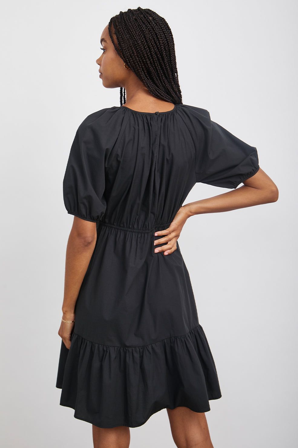 KHLOE DRESS - BLACK sold by Rails product image thumbnail 3