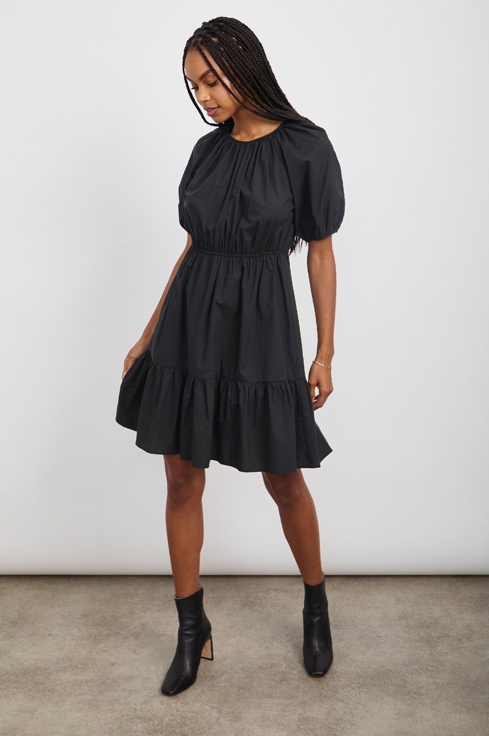 KHLOE DRESS - BLACK sold by Rails