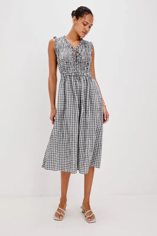 ADINE DRESS - ASH SEERSUCKER sold by Rails