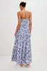 MICA DRESS - BLUE MARGUERITE sold by Rails