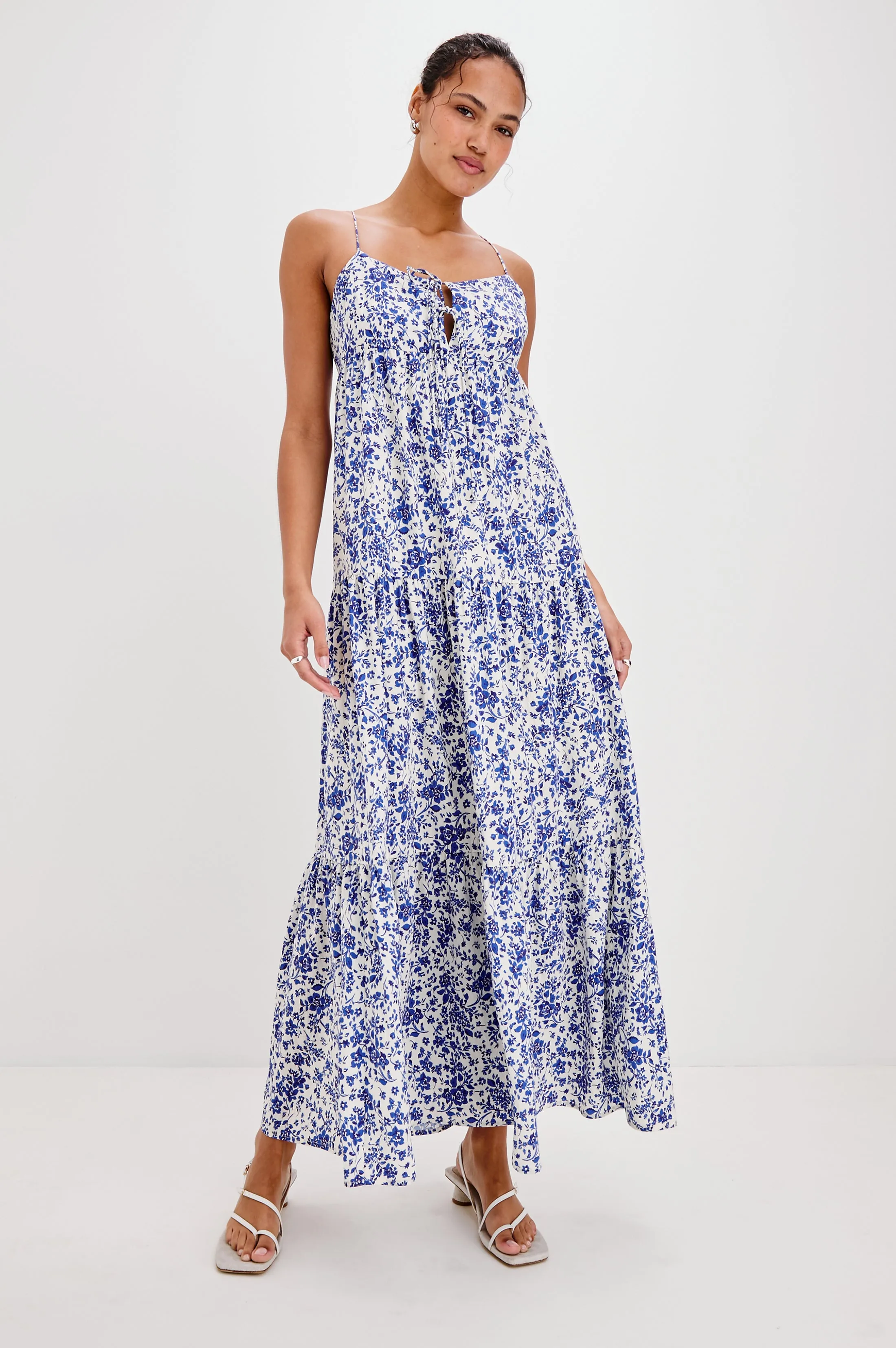 MICA DRESS - BLUE MARGUERITE sold by Rails