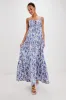 MICA DRESS - BLUE MARGUERITE sold by Rails