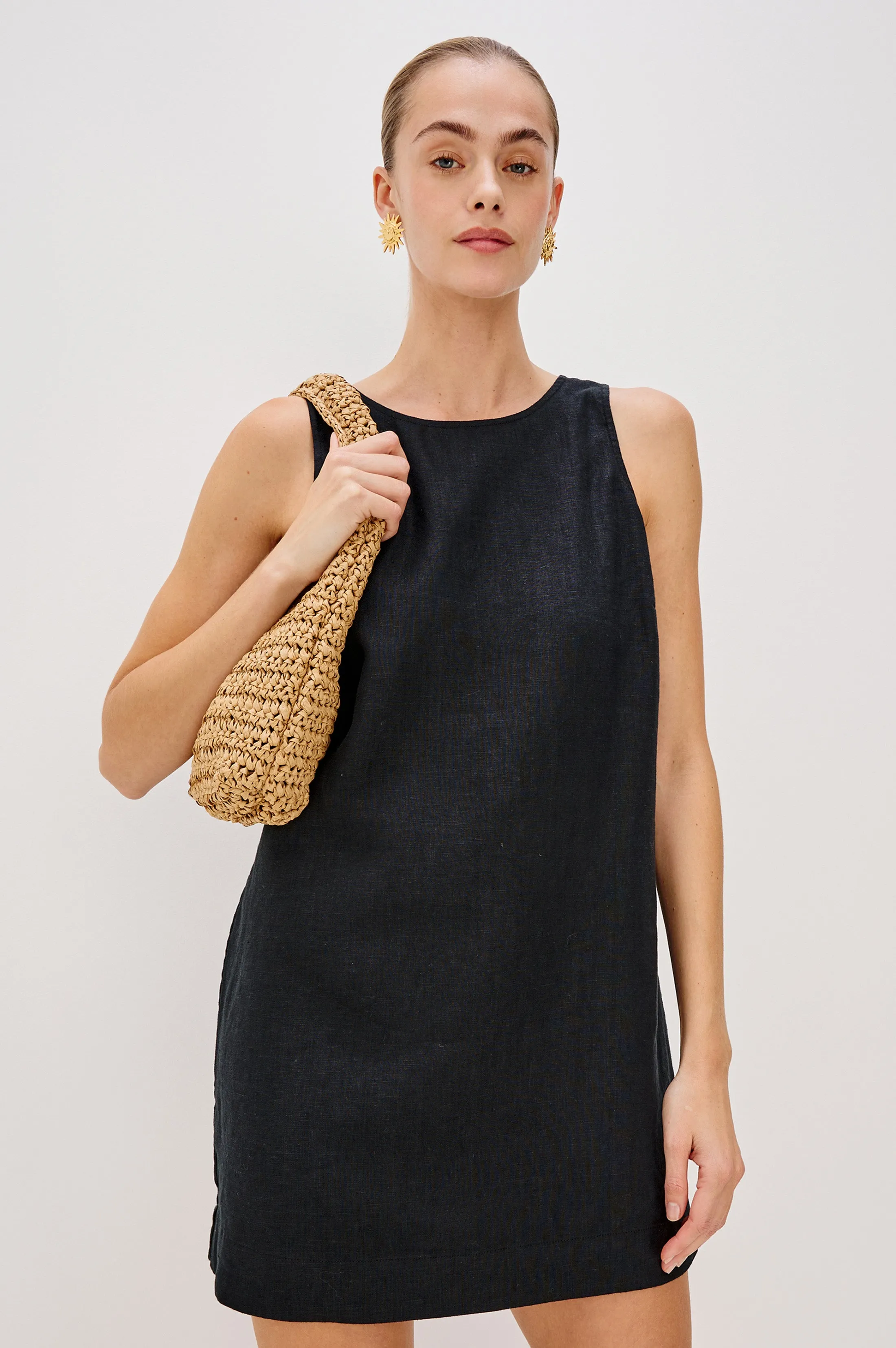 LINDSEY DRESS - BLACK sold by Rails product image thumbnail 3