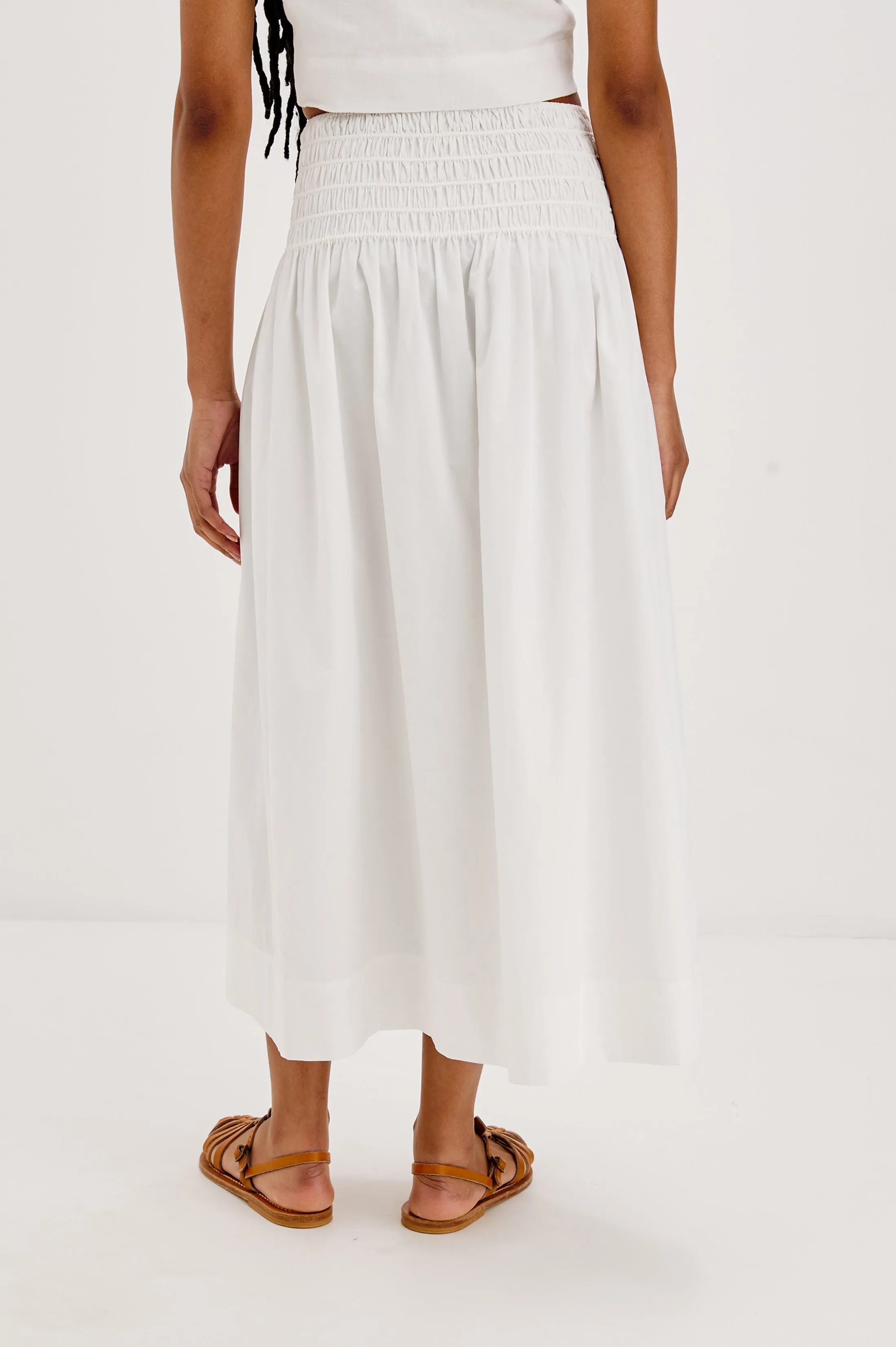 ALESSA SKIRT - WHITE sold by Rails product image thumbnail 5