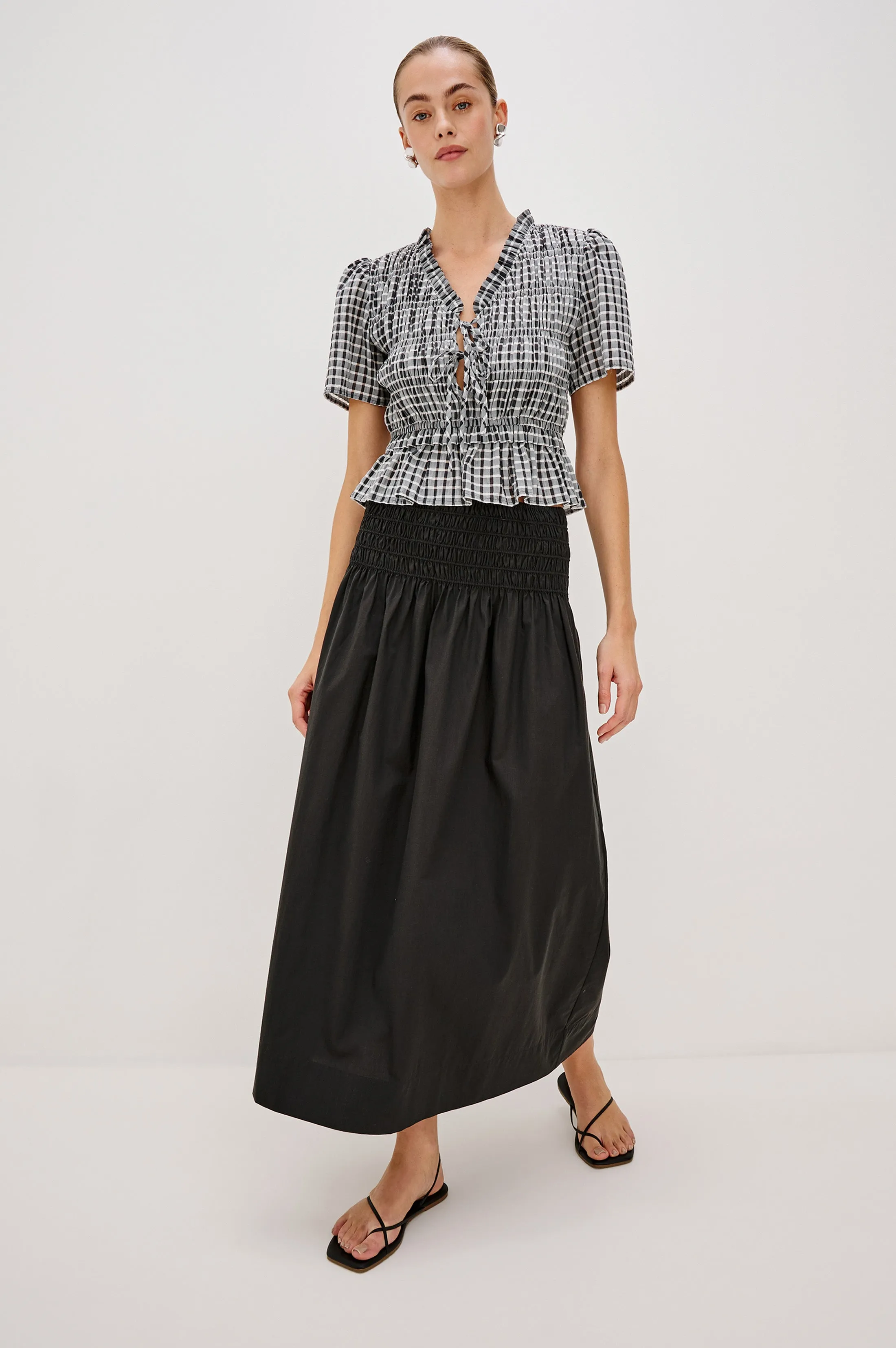 ALESSA SKIRT - BLACK sold by Rails product image thumbnail 3