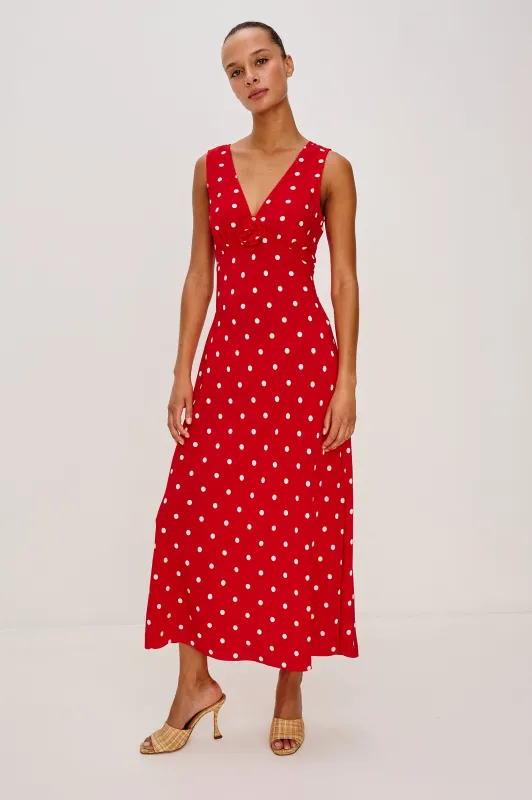 GIADZY X RAILS TERENA DRESS - ROSSA sold by Rails