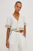 GIADZY X RAILS PARI TOP - SORRENTO EMBROIDERY sold by Rails