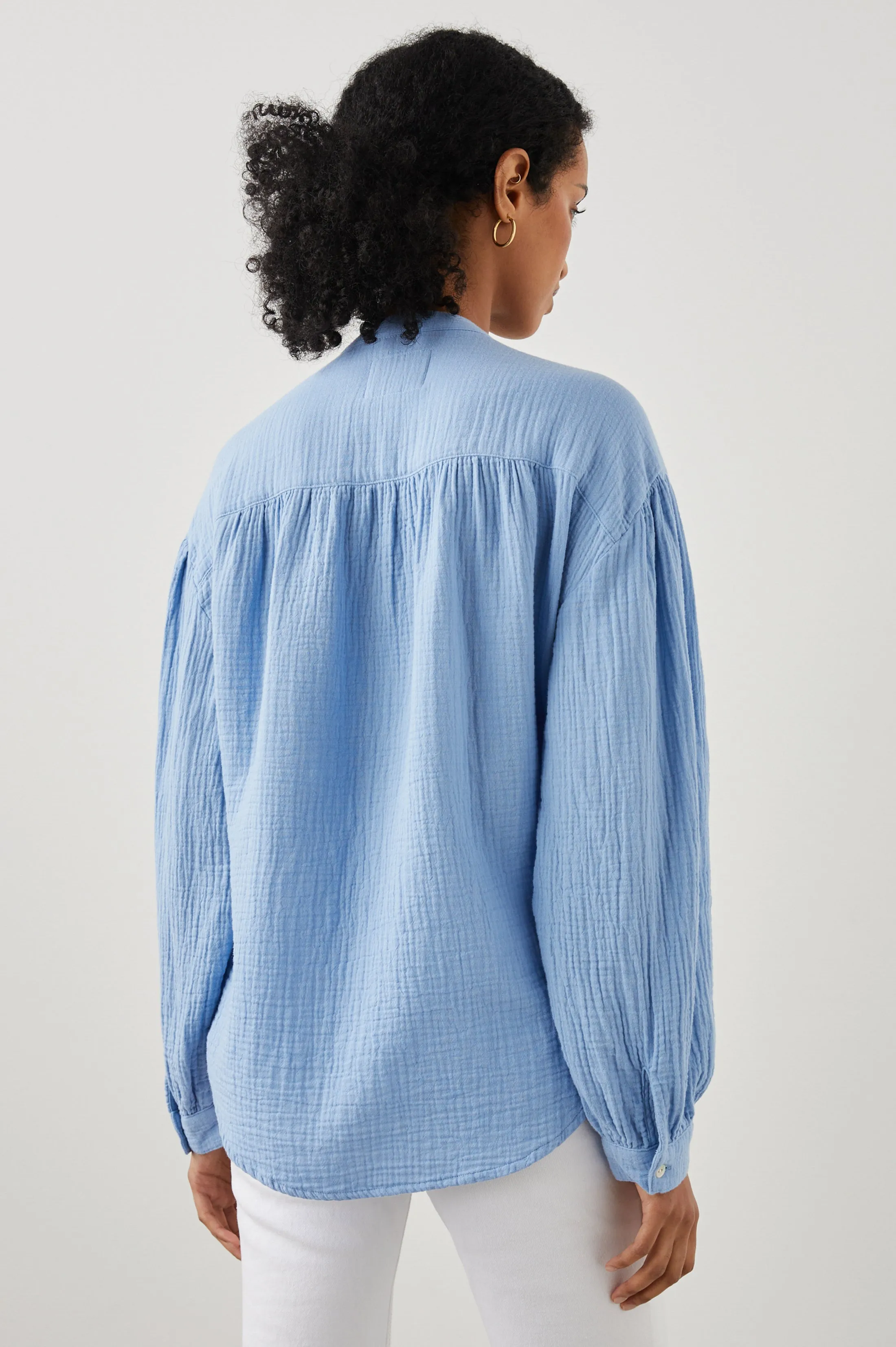CHARLET TOP - VISTA BLUE sold by Rails product image thumbnail 5