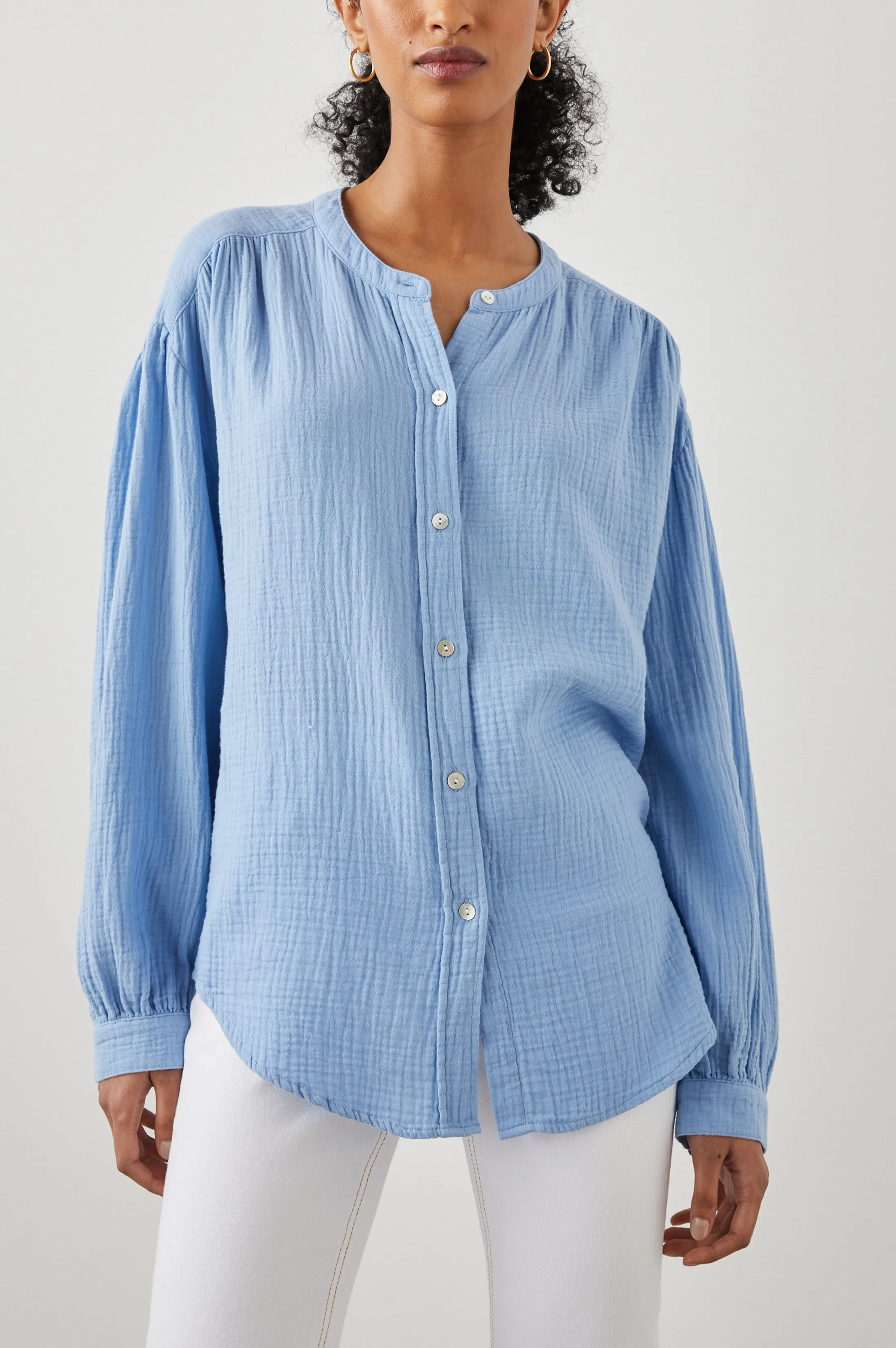 CHARLET TOP - VISTA BLUE sold by Rails product image thumbnail 4