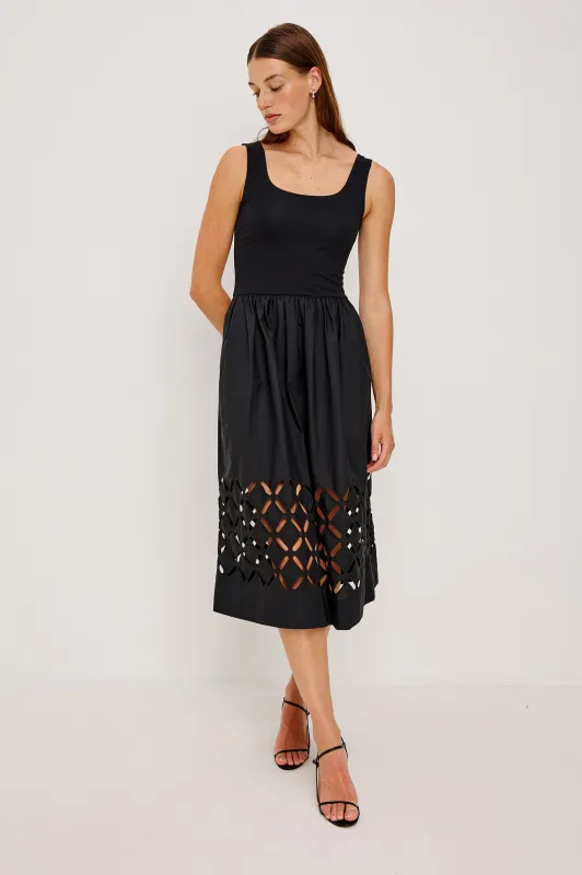 NADYA DRESS - BLACK sold by Rails