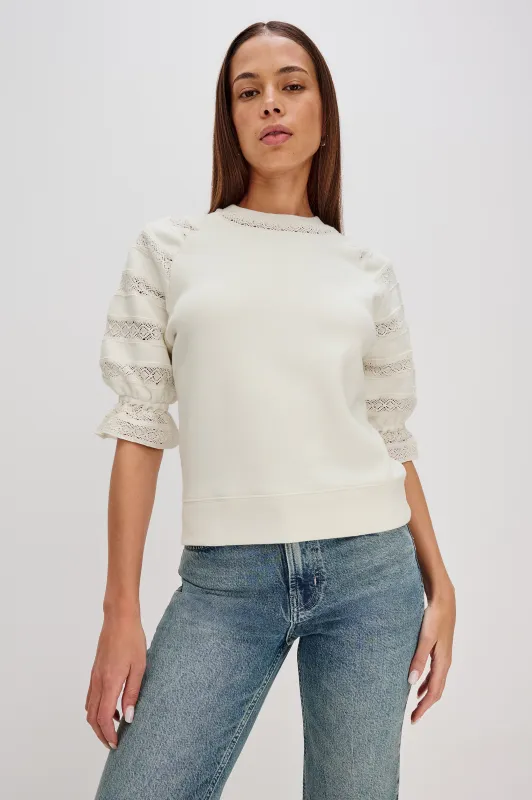 AGGY TOP - IVORY sold by Rails