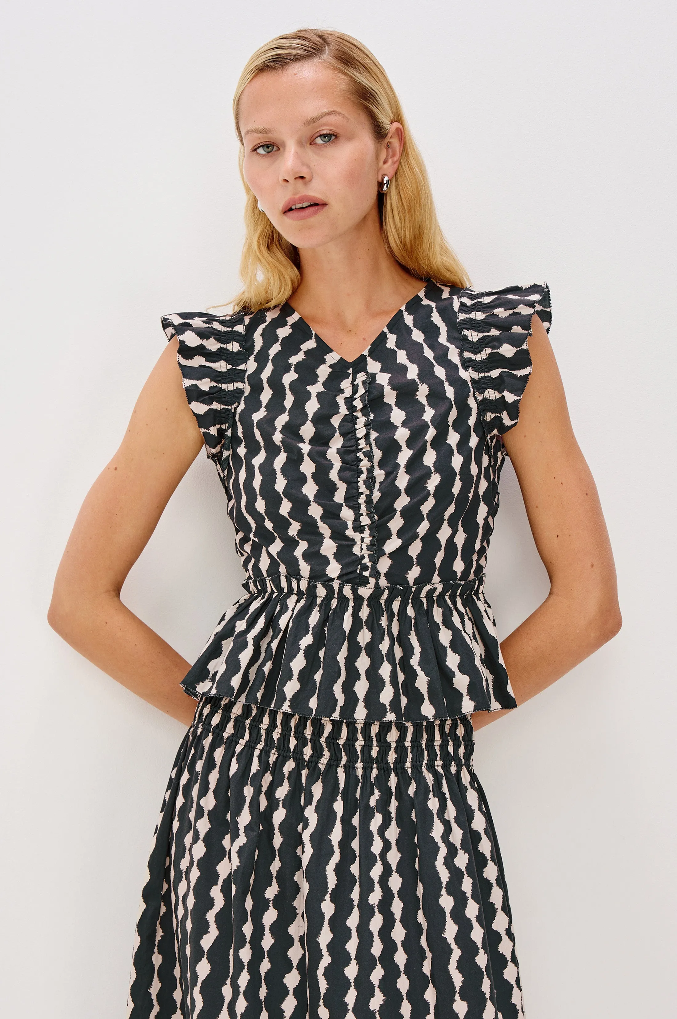 CALI TOP - PAINTED NOIR sold by Rails