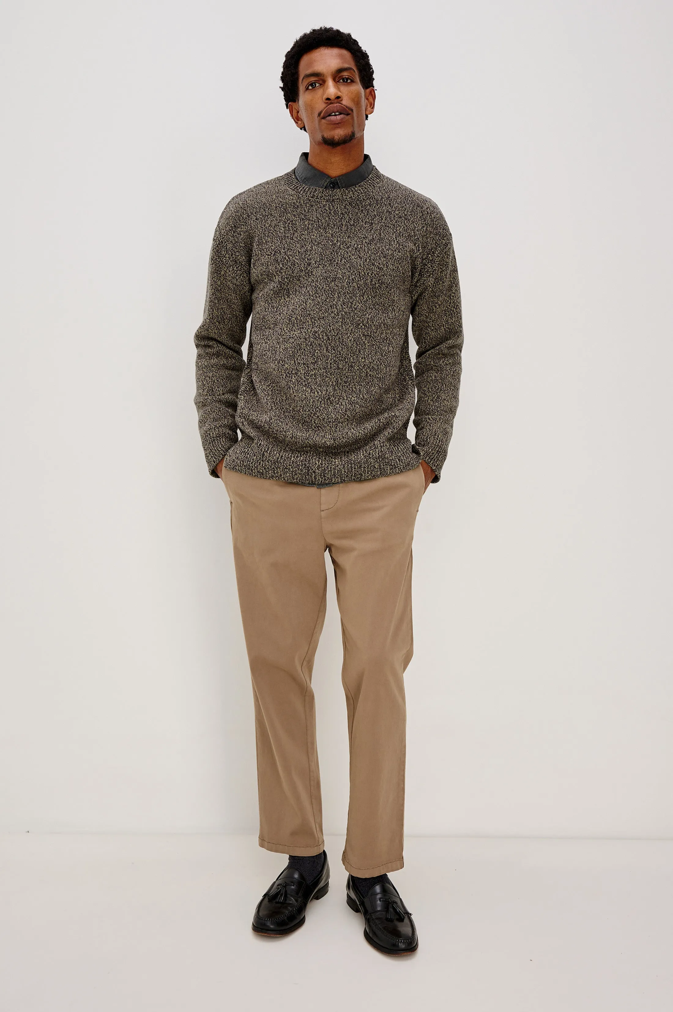 BRYCE SWEATER - NAVY CEDAR sold by Rails product image thumbnail 4