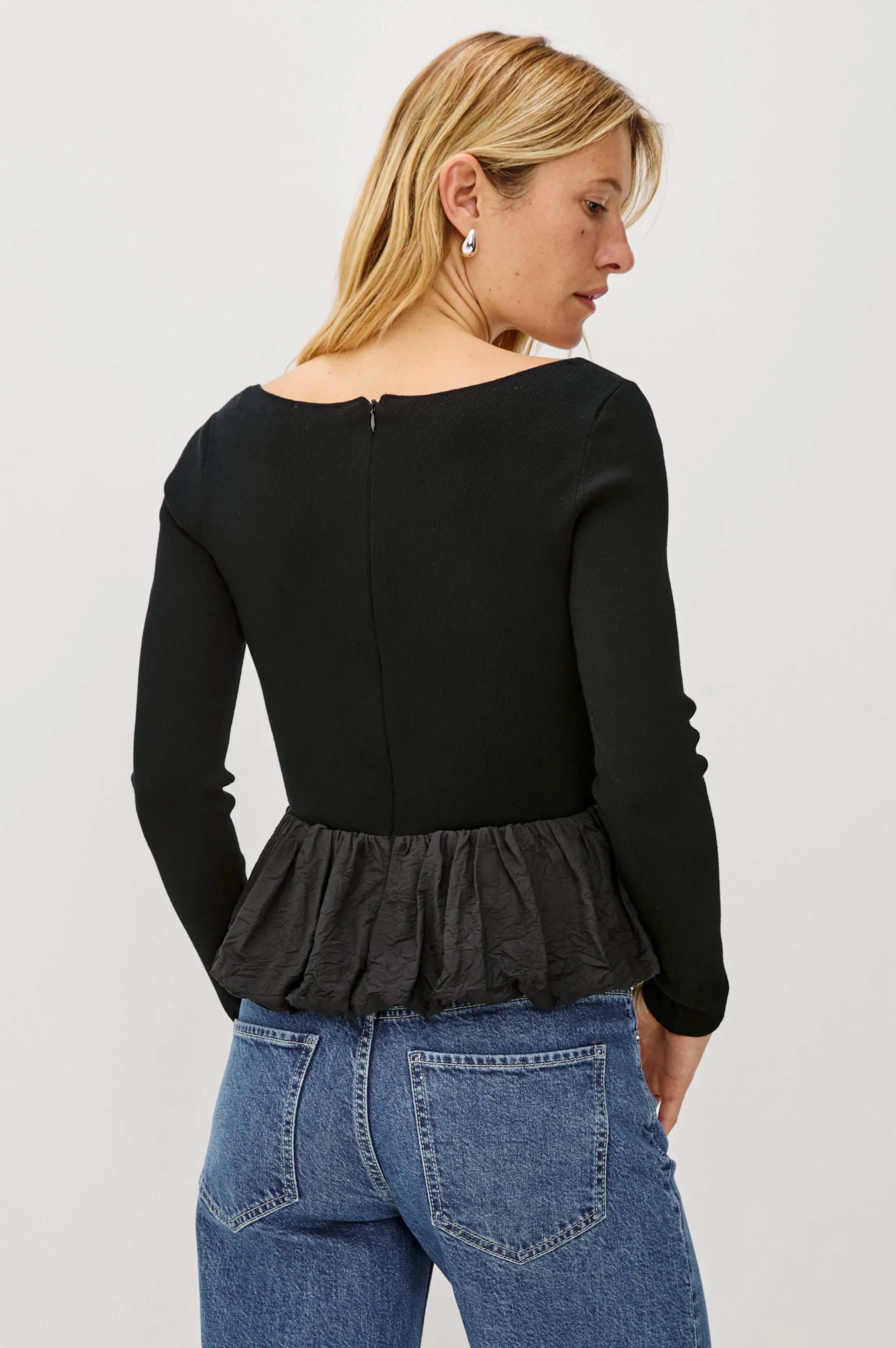 TILLIE TOP - BLACK sold by Rails product image thumbnail 5