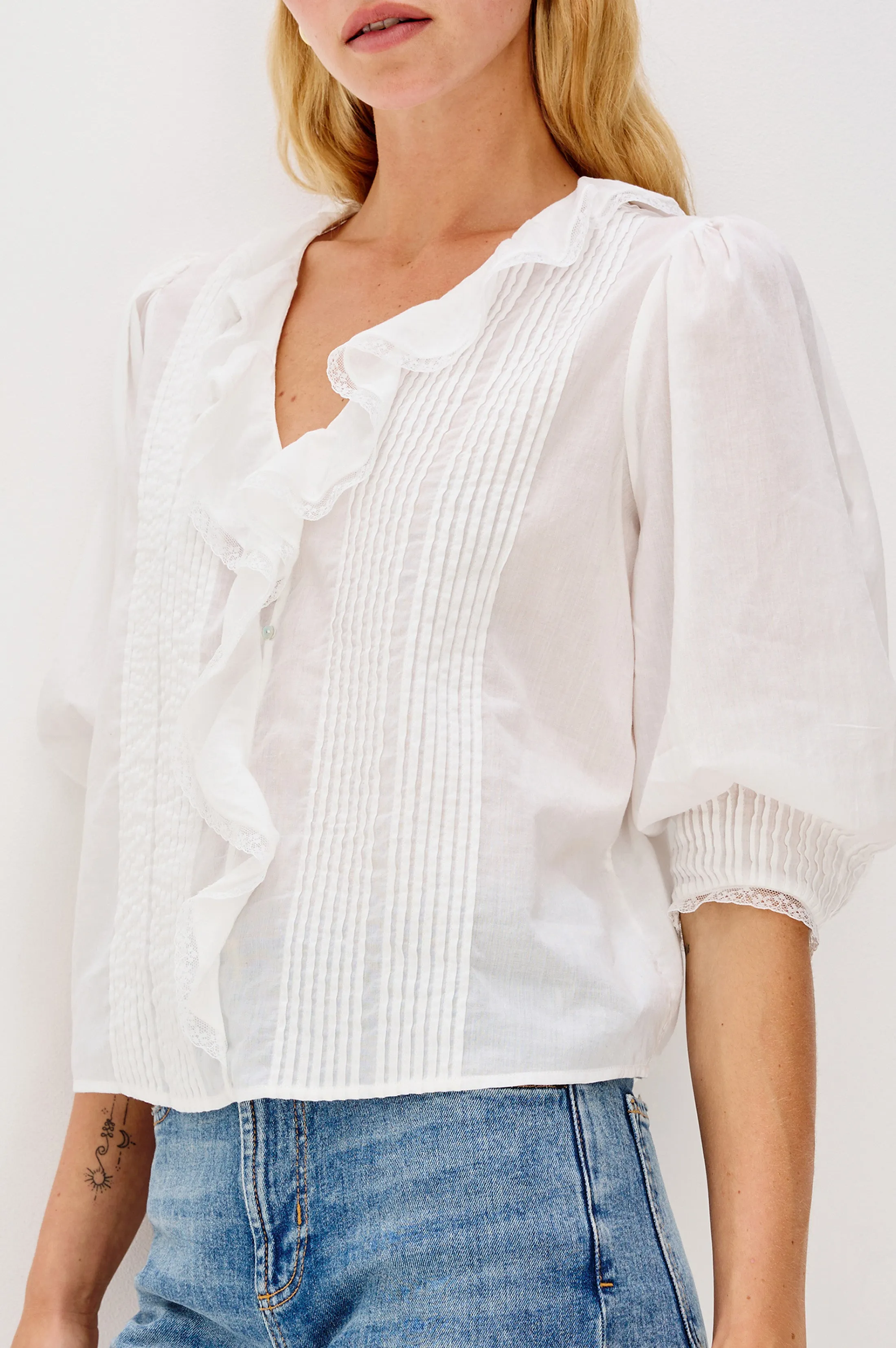 MARE SHIRT - WHITE sold by Rails product image thumbnail 2