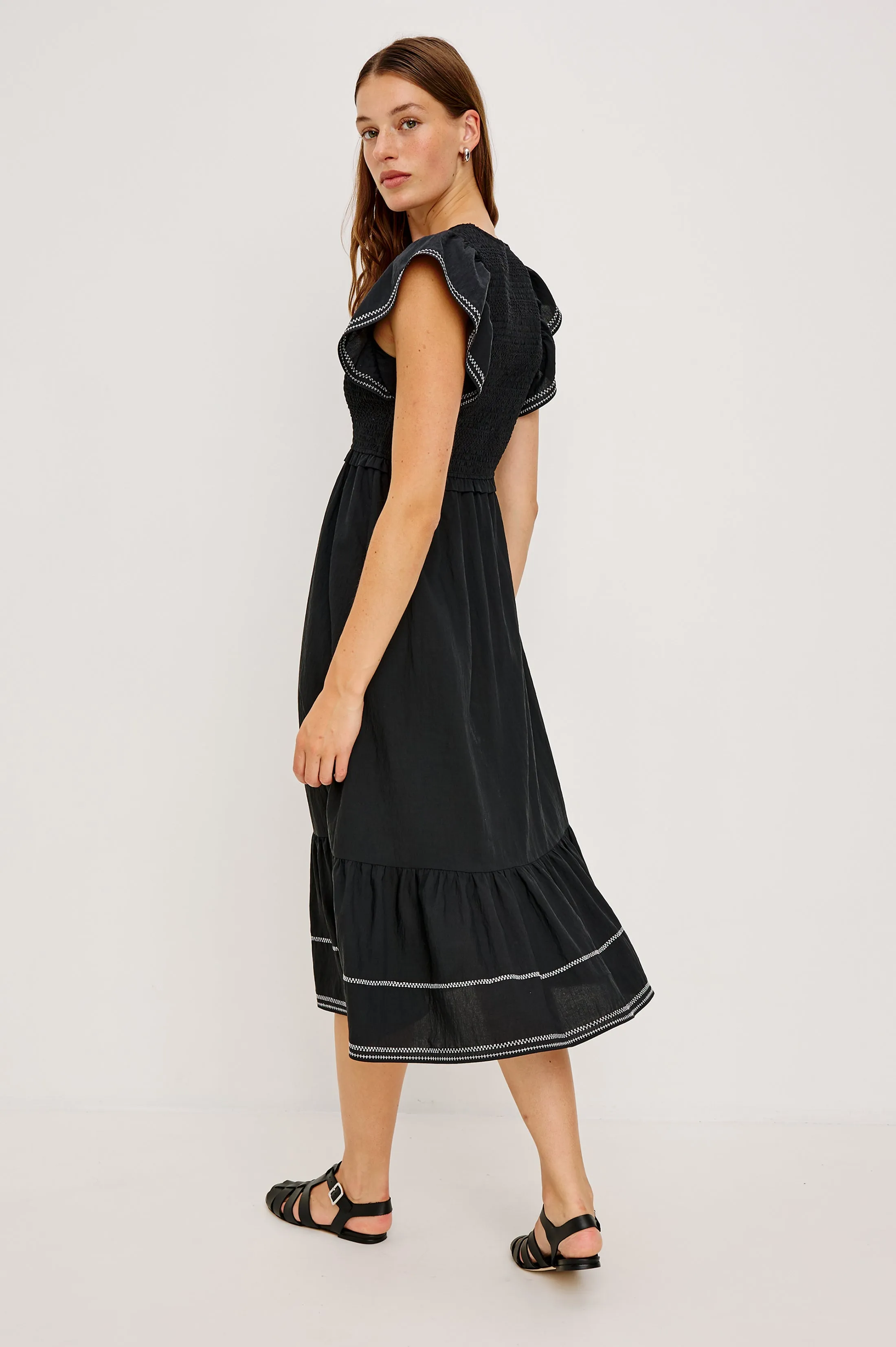 CLEMENTINE DRESS - BLACK sold by Rails product image thumbnail 5
