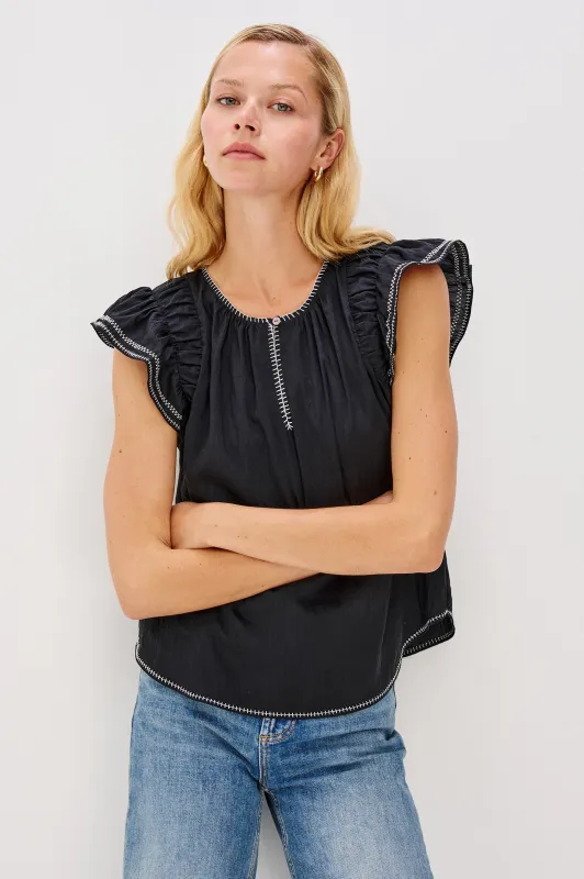 SABLE TOP - BLACK sold by Rails