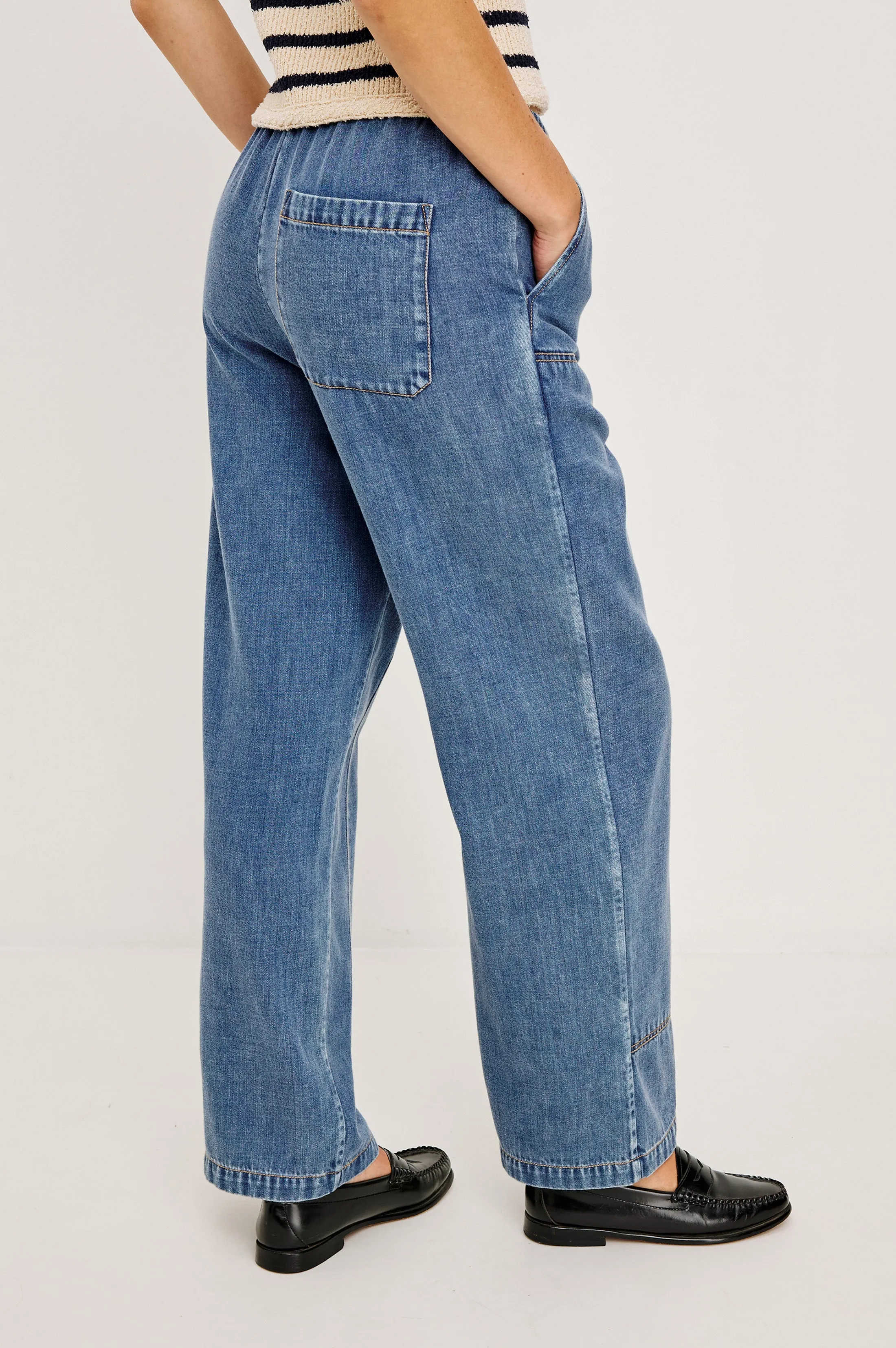 SANDERSON PANT - ANTIQUE BLUE sold by Rails product image thumbnail 5